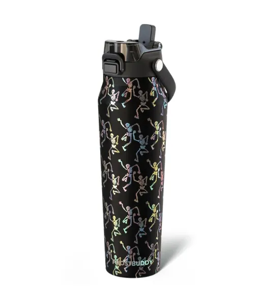 Bottle Buddy 32oz in Metallic Skeleton